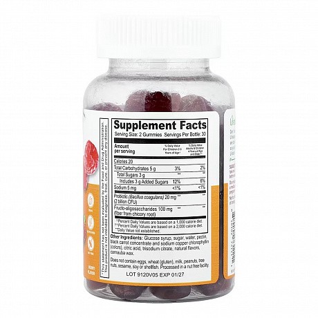 Probiotic 2 Billoin CFU Kids - 60 gummies (Пробіотики для дітей) - 65 - Molodo
