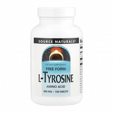 L-Tyrosine 500mg - 100 tabs (L-тирозин) - 64 - Molodo