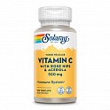 Vitamin C with Rose Hips & Acerola, Timed Release 500mg - 100 veg caps (Вітамін С) - 60 - Molodo