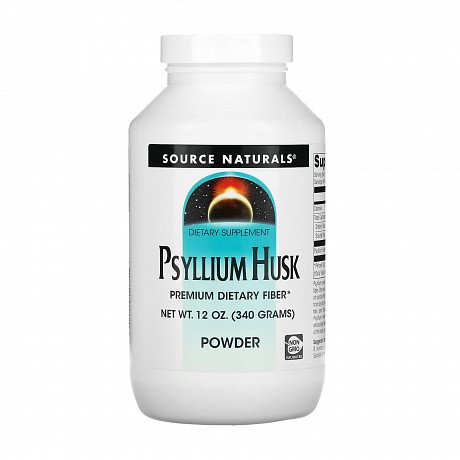 Psyllium Husk - 340g (Source Naturals Шелуха псилиума, 340 г) - 66 - Molodo