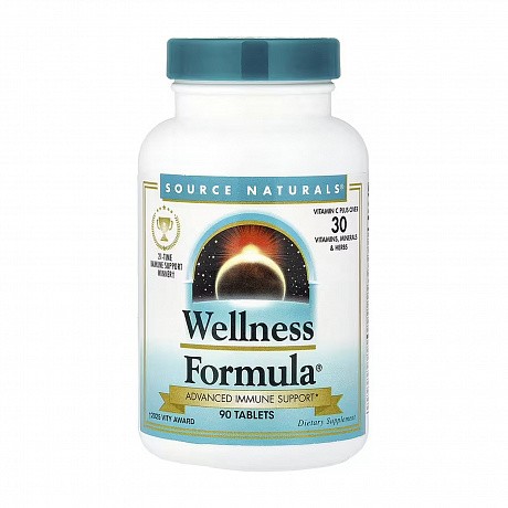 Wellness Formula® - 90 tabs (Source Naturals Витаминно-растительный комплекс, 90 таблеток) - 67 - Molodo