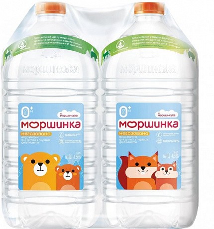 МОРШИНКА 6,0л. вода негазированная, 2 шт - 62 - Molodo