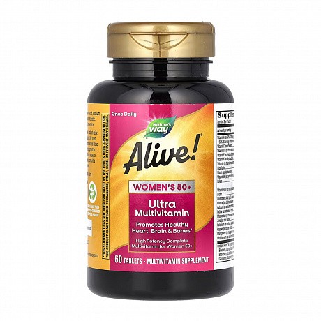 Once Daily Women 50+ Ultra Multivitamin- 60 tabs (Мультивитамины для женщин 50+) - 69 - Molodo