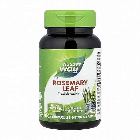 Rosemary Leaf - 100 veg caps (Розмарин) - 65 - Molodo