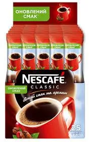 Кофе растворимый Nescafé Классик, стик 25x1,8г - 58 - Molodo