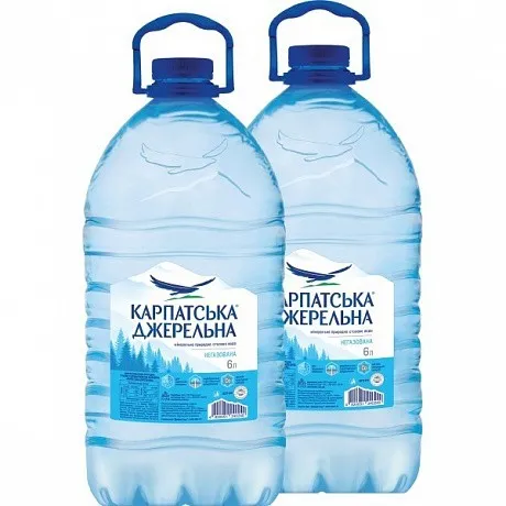 Karpatska Dzherelna life 6 л вода негазована, 2 шт - замовити