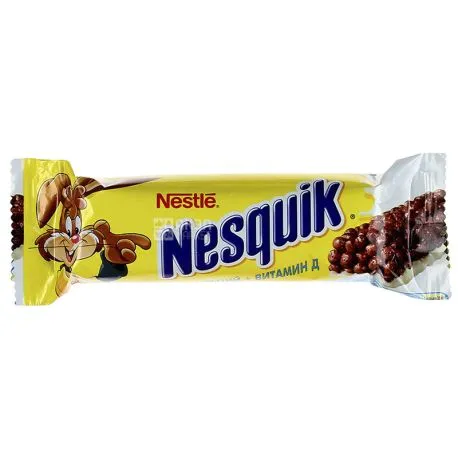 Батончик Nesquik Nestle з цільними злаками, 25 г - замовити доставку в ...