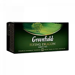 Чай Зелений Flying Dragon Greenfield (25 пак.) - 58 - Molodo