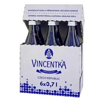 VINCENTKA 0,7 вода слабогазована, у скляній пляшці, 6 шт. - 60 - Molodo