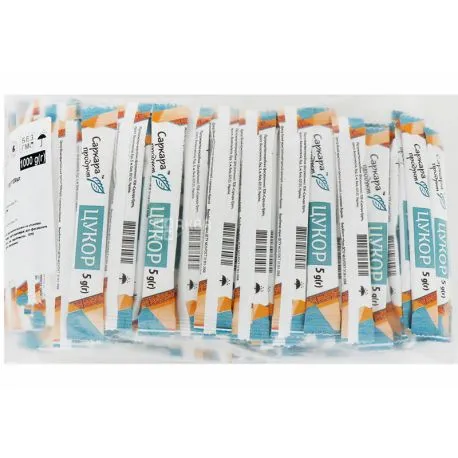 Цукор Саркара порційний  200 ст (5 г) - 58 - Molodo